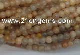 CCS301 15.5 inches 4mm round natural sunstone beads wholesale