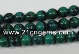 CCS402 15.5 inches 8mm round dyed chrysocolla gemstone beads