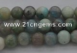 CCS41 15.5 inches 6mm round natural chrysocolla gemstone beads