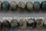 CCS43 15.5 inches 5*8mm rondelle natural chrysocolla gemstone beads