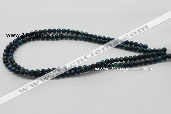 CCS51 16 inches 6mm round dyed chrysocolla gemstone beads wholesale