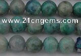 CCS512 15.5 inches 8mm round natural chrysocolla gemstone beads