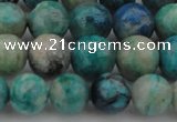 CCS513 15.5 inches 10mm round natural chrysocolla gemstone beads