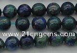 CCS522 15.5 inches 8mm round dyed chrysocolla gemstone beads