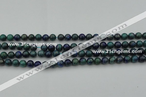 CCS522 15.5 inches 8mm round dyed chrysocolla gemstone beads