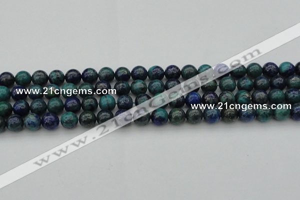 CCS523 15.5 inches 10mm round dyed chrysocolla gemstone beads