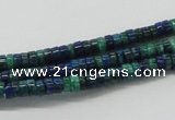 CCS54 16 inches 2*7mm heishi dyed chrysocolla gemstone beads