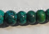 CCS621 15.5 inches 6*10mm – 15*20mm rondelle dyed chrysocolla beads