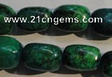 CCS647 15.5 inches 11*17mm nuggets dyed chrysocolla gemstone beads