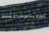 CCS75 15.5 inches 2*4mm heishi dyed chrysocolla gemstone beads