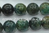 CCS754 15 inches 12mm round chrysocolla gemstone beads wholesale