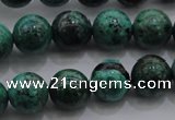 CCS801 15.5 inches 6mm round natural Chinese chrysocolla beads