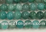 CCS871 15.5 inches 3mm round natural chrysocolla gemstone beads