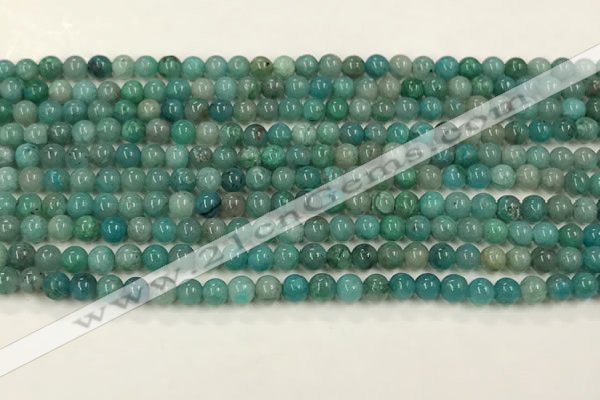 CCS871 15.5 inches 3mm round natural chrysocolla gemstone beads