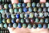 CCS878 15.5 inches 10mm round natural chrysocolla beads wholesale