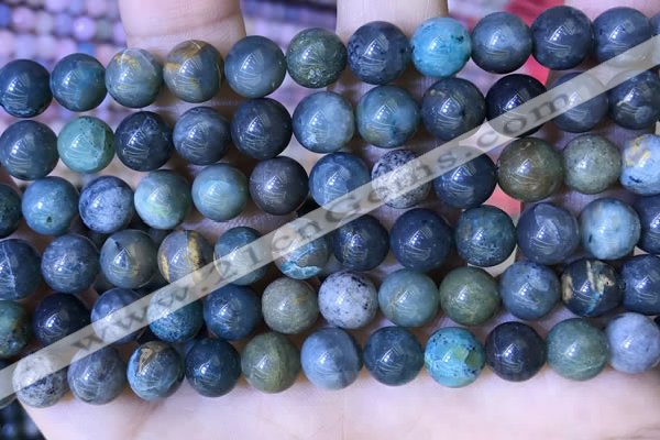CCS885 15.5 inches 8mm round Chinese chrysocolla beads