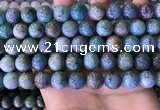 CCS891 15 inches 12mm round natural chrysocolla beads wholesale