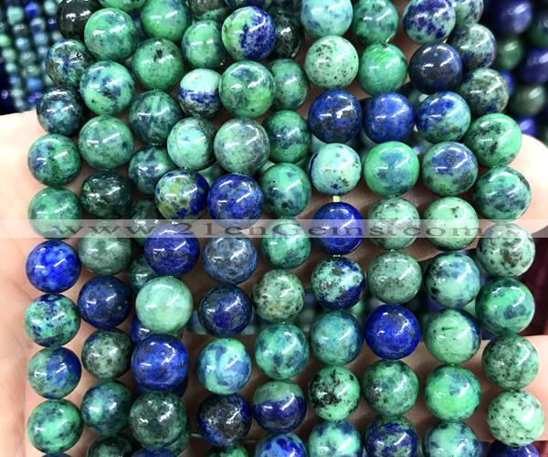 CCS962 15 inches 8mm round chrysocolla beads wholesale