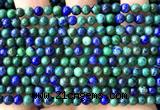 CCS965 15 inches 4mm round chrysocolla gemstone beads