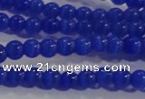 CCT1121 15 inches 2mm round tiny cats eye beads wholesale