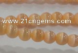 CCT1141 15 inches 3mm round tiny cats eye beads wholesale