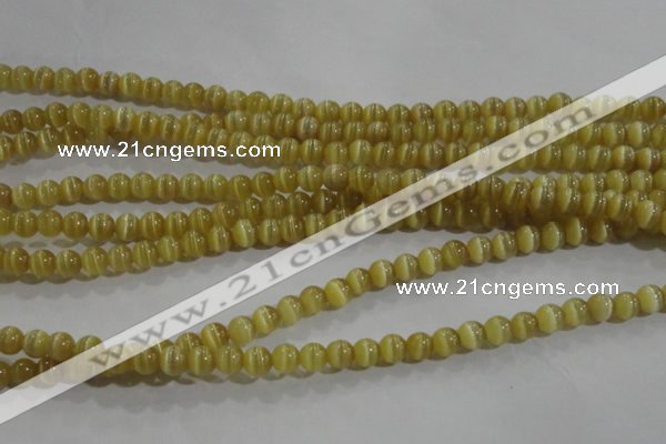 CCT1148 15 inches 3mm round tiny cats eye beads wholesale