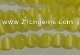 CCT1208 15 inches 4mm round cats eye beads wholesale