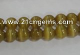 CCT1212 15 inches 4mm round cats eye beads wholesale