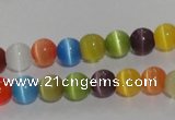 CCT1213 15 inches 4mm round cats eye beads wholesale