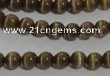 CCT1215 15 inches 4mm round cats eye beads wholesale