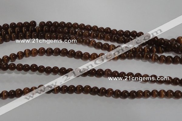 CCT1218 15 inches 4mm round cats eye beads wholesale