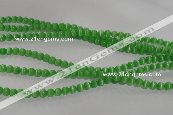 CCT1224 15 inches 4mm round cats eye beads wholesale