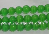 CCT1225 15 inches 4mm round cats eye beads wholesale