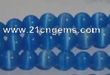 CCT1229 15 inches 4mm round cats eye beads wholesale