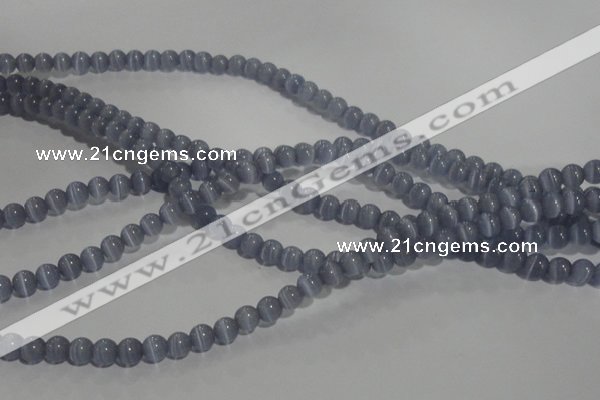 CCT1235 15 inches 4mm round cats eye beads wholesale