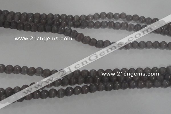 CCT1236 15 inches 4mm round cats eye beads wholesale