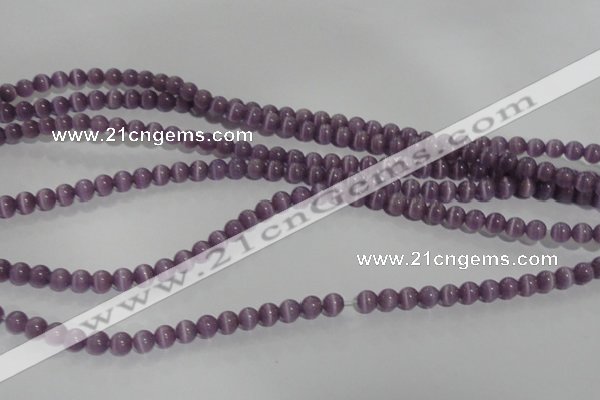 CCT1237 15 inches 4mm round cats eye beads wholesale