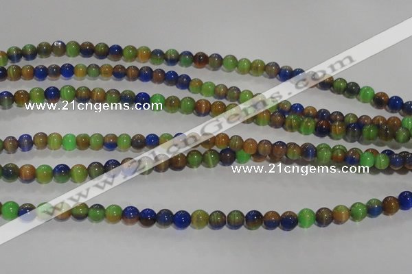 CCT1240 15 inches 4mm round cats eye beads wholesale