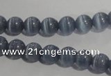 CCT1241 15 inches 4mm round cats eye beads wholesale