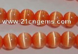 CCT1270 15 inches 5mm round cats eye beads wholesale