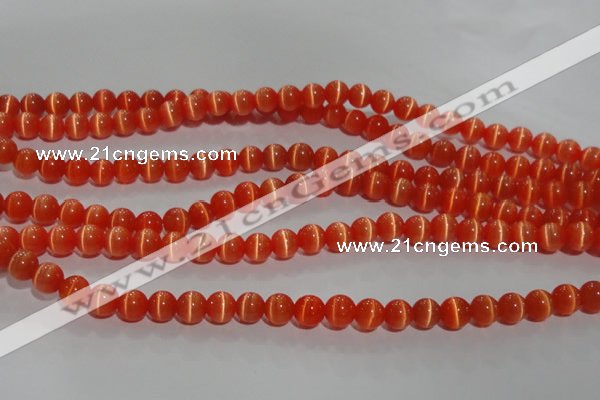 CCT1271 15 inches 5mm round cats eye beads wholesale