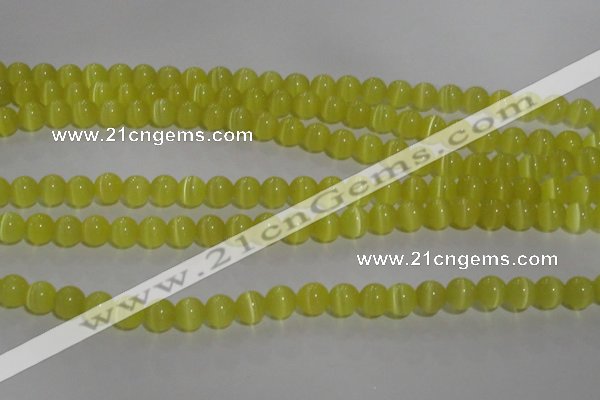 CCT1272 15 inches 5mm round cats eye beads wholesale