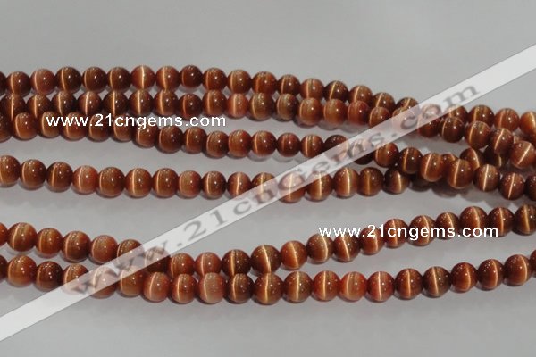 CCT1280 15 inches 5mm round cats eye beads wholesale