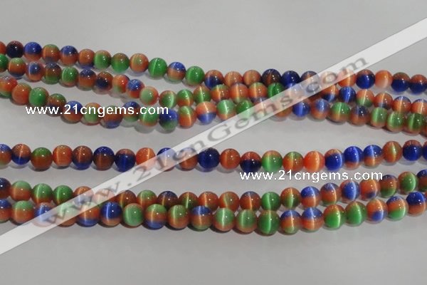 CCT1293 15 inches 5mm round cats eye beads wholesale