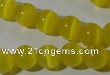 CCT1325 15 inches 6mm round cats eye beads wholesale