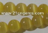 CCT1326 15 inches 6mm round cats eye beads wholesale