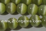 CCT1330 15 inches 6mm round cats eye beads wholesale