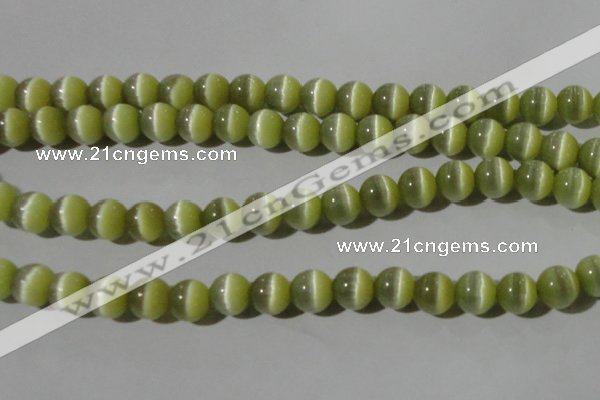 CCT1330 15 inches 6mm round cats eye beads wholesale