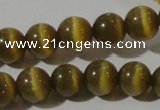 CCT1331 15 inches 6mm round cats eye beads wholesale