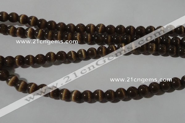 CCT1334 15 inches 6mm round cats eye beads wholesale